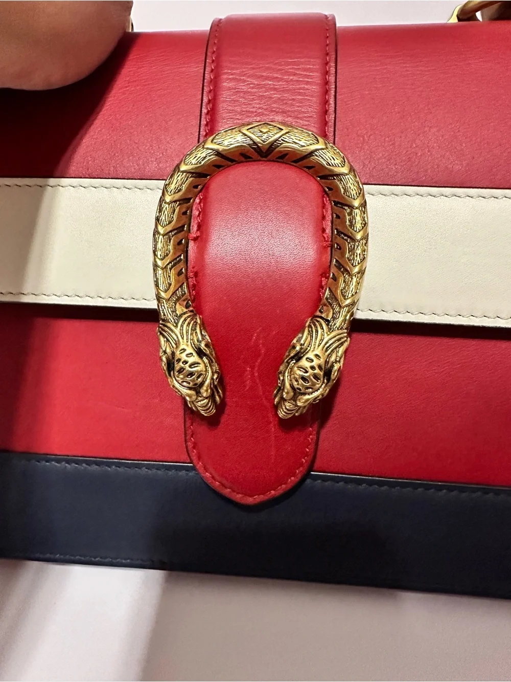 Gucci ❤️🌟 Dionysus Bamboo Top Handle with Long Strap ⭐️